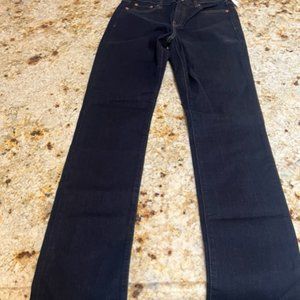 NWT Gap Jeans 27R Dark Wash Classic Straight